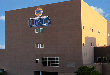 UMC Lions Burns Care Center building